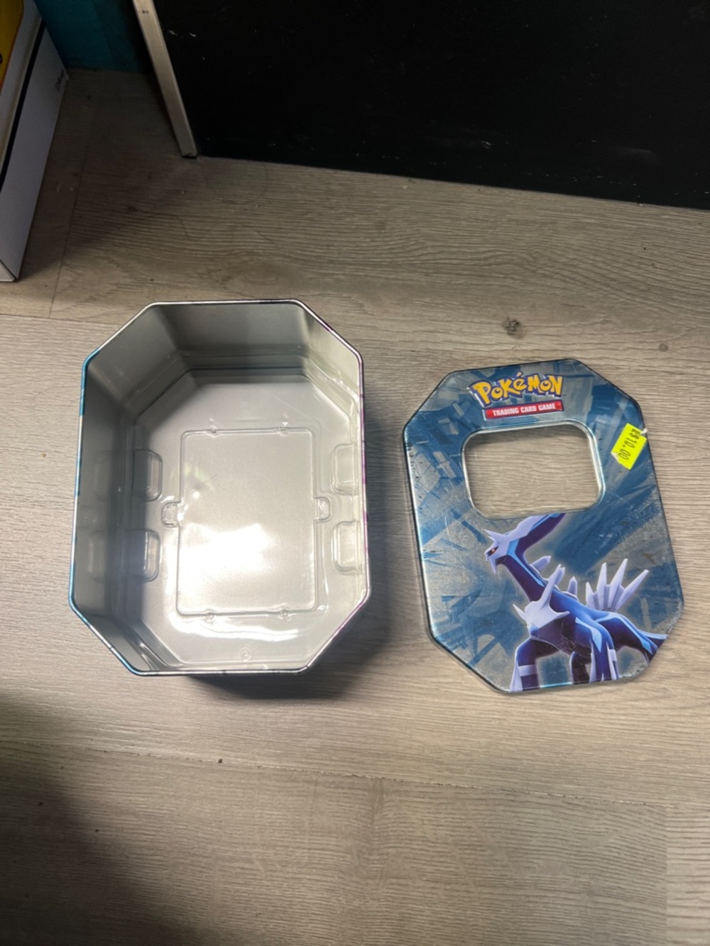 Pokémon Trading Card Game Metal Tin - Dialga Artwork - Blue